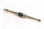Broche Art déco - Broche en or jaune, or blanc, saphir et diamants 58 Facettes B314