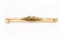 Broche Art déco - Broche en or jaune, or blanc, saphir et diamants 58 Facettes B314