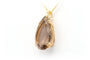 Pendentif Pendentif contemporain en or jaune 18 carats, quartz fumé et diamants 58 Facettes 22322