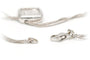 Collier Collier contemporain en or blanc 18 carats serti de diamants taille brillant 0,62 ct 58 Facettes 22336