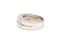 Bague 53 Bague années 50 en or blanc 18 carats et diamants taille brillant 0,64 ct 58 Facettes 19335