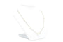 Collier Collier Art déco en or blanc 18 carats serti de perles 58 Facettes 22172