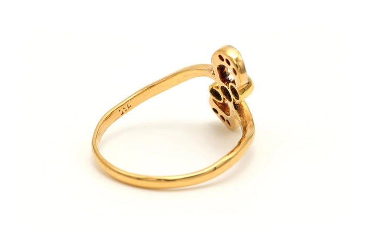 Bague 57 Bague Art nouveau en or jaune et blanc 18 carats, perle, émeraudes et diamants 58 Facettes 22502