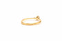 Bague 51 Solitaire - Bague en or jaune 18 carats et diamant taille brillant 0,1 ct 58 Facettes 21754