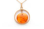 Collier Collier contemporain en or jaune 14 carats et ambre 58 Facettes 22401