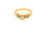 Bague 50 Bague contemporaine en or jaune 18 carats et diamants 58 Facettes 18667