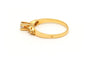 Bague 50 Bague contemporaine en or jaune 18 carats et diamants 58 Facettes 18667