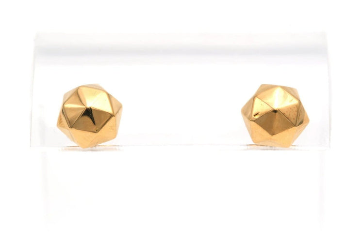 Boucles d'oreilles Boucles d’oreilles Art déco en or jaune 18 carats 58 Facettes 23052