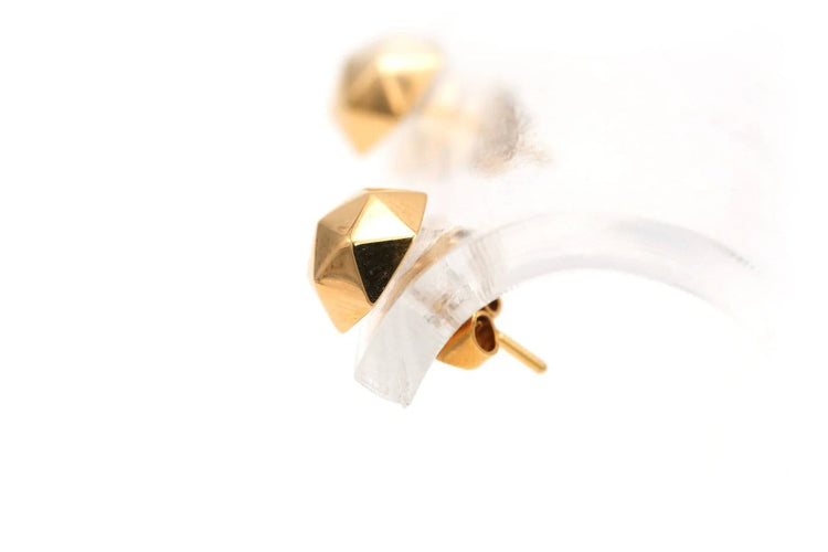 Boucles d'oreilles Boucles d’oreilles Art déco en or jaune 18 carats 58 Facettes 23052