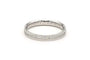 Bague 52 Tiffany & Co Metro - Bague en or blanc 18 carats sertie de diamants 58 Facettes 22549
