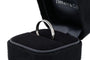 Bague 52 Tiffany & Co Metro - Bague en or blanc 18 carats sertie de diamants 58 Facettes 22549