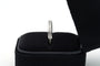 Bague 52 Tiffany & Co Metro - Bague en or blanc 18 carats sertie de diamants 58 Facettes 22549