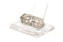 Broche Broche Art déco en or blanc avec perle et diamants 58 Facettes B658
