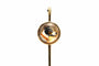 Broche Napoléon III - Broche en or jaune 18 carats sertie d’un cristal anglais 58 Facettes 22578