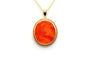 Pendentif Pendentif Napoléon III en or jaune 18 carats serti d’agate 58 Facettes 22680