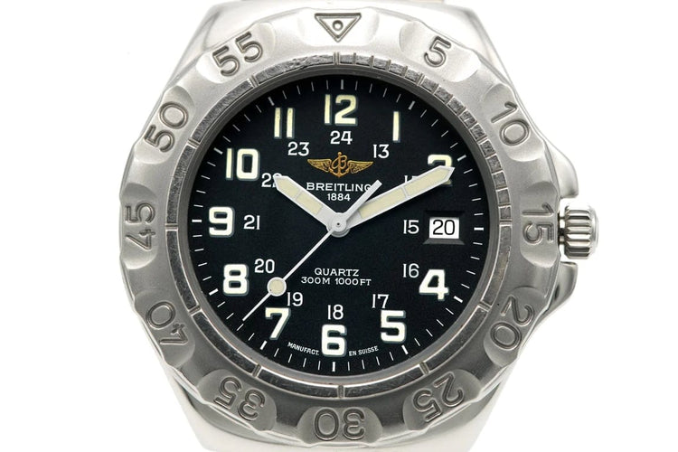 Montre Breitling Colt - Montre quartz en acier, verre minéral 58 Facettes 17271