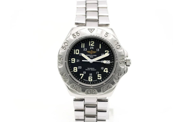 Montre Breitling Colt - Montre quartz en acier, verre minéral 58 Facettes 17271