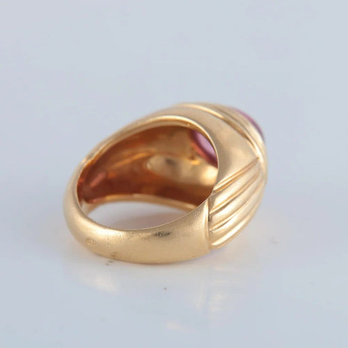 Bague 52 Boucheron Jaïpur - Bague en or jaune et tourmaline rose 58 Facettes