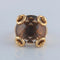 Bague 53 Gucci - Bague en or jaune 750 ornée d’un quartz fumé 58 Facettes