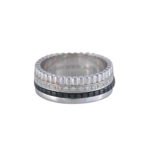 Bague 55 Boucheron Quatre - Bague classique sertie de diamants 58 Facettes
