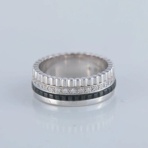 Bague 55 Boucheron Quatre - Bague classique sertie de diamants 58 Facettes