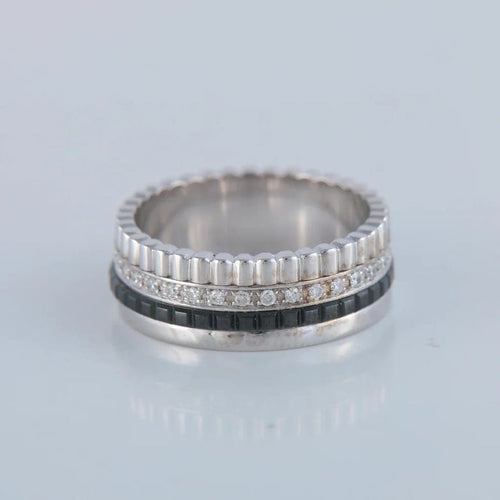 Bague 55 Boucheron Quatre - Bague classique sertie de diamants 58 Facettes