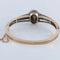 Bracelet Bracelet en or et argent au grenat cabochon et diamants 58 Facettes