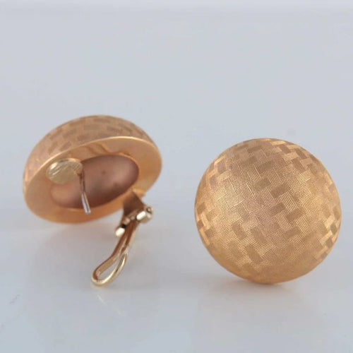 Boucles d'oreilles Boucles d’oreilles en or jaune 18 ct 58 Facettes