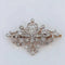Broche Broche en platine sertie de diamants 58 Facettes