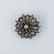 Broche Broche en or 18 ct et argent, époque Napoléon III 58 Facettes