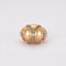 Bague 53.5 Bague « Casque » en or jaune 18K et diamants 58 Facettes