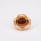 Bague 53.5 Bague « Casque » en or jaune 18K et diamants 58 Facettes