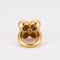 Bague 52 Bague motif trèfle en or jaune 18K et diamants 58 Facettes