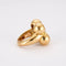 Bague 52 Bague motif trèfle en or jaune 18K et diamants 58 Facettes
