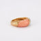Bague 52 Van Cleef & Arpels - Bague en or jaune 18K diamants et corail 58 Facettes