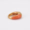 Bague 45 Van Cleef & Arpels Philippine - Bague en or jaune avec diamants et corail 58 Facettes