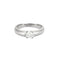 Bague 54 Mauboussin - Bague solitaire en or blanc 18K et diamant 0,56 ct 58 Facettes