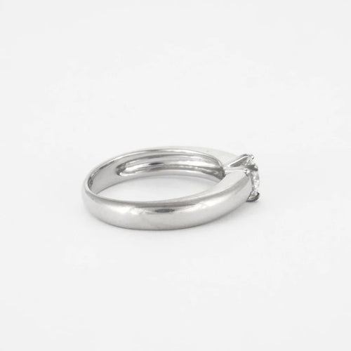 Bague 54 Mauboussin - Bague solitaire en or blanc 18K et diamant 0,56 ct 58 Facettes