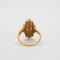 Bague 52 Bague Art nouveau en or jaune et or blanc 18K, perles et diamants 58 Facettes