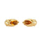 Boucles d'oreilles Boucles d'oreilles citrines et diamants en or jaune 18K 58 Facettes