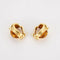 Boucles d'oreilles Boucles d'oreilles citrines et diamants en or jaune 18K 58 Facettes