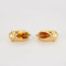 Boucles d'oreilles Boucles d'oreilles citrines et diamants en or jaune 18K 58 Facettes