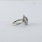 Bague 53 Bague style Art déco en platine avec saphirs et diamants 58 Facettes