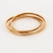 Bracelet Cartier Trinity - Bracelet en or jaune serti de diamants 58 Facettes
