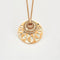Collier Bulgari Intarsio - Sautoir en or rose 18 carats, nacre et diamants 58 Facettes