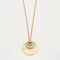 Collier Bulgari Intarsio - Sautoir en or rose 18 carats, nacre et diamants 58 Facettes