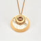 Collier Bulgari Intarsio - Sautoir en or rose 18 carats, nacre et diamants 58 Facettes