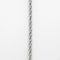 Collier Sautoir à billes en or gris et or blanc 18 carats 58 Facettes