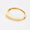 Bracelet Bracelet jonc en or jaune 18K et diamants 58 Facettes