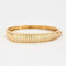 Bracelet Bracelet jonc en or jaune 18K et diamants 58 Facettes